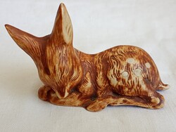 Biskvit porcelán Bambi őz gida Lippelsdorf GDR 1970- retro ritka