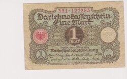Német Birodalom 1 márka 1920  VF