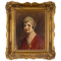 Rottmann Mozart - Hölgy portréja