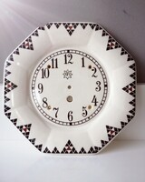 Junghans ritka antik keramia fali tanyer ora