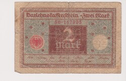 Német Birodalom 2 márka 1920  VG