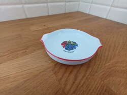 Alföldi Porcelán Hódmezővásárhely címeres hamuzó, hamutál - ritka
