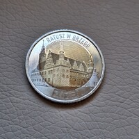 Lengyelország 5 Zloti, 2025 - Brzeg Town Hall - Emlékérme