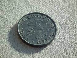 Németország, horogkeresztes birodalmi 10 Pfennig (Reichspfennig), 1942 B