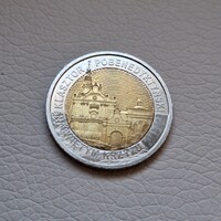 Lengyelország 5 Zloti, 2022 - Az egykori bencés kolostor a Szent Kereszt hegyen - Emlékérme