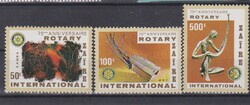 Kongói Demokratikus Köztársaság 1980 ** Bélyegsor - A Rotary International 75. évfordulója