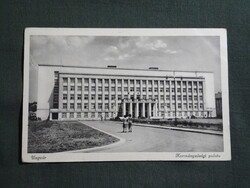 Képeslap,Kárpátalja,Ukrajna,Ungvár,Kormányzósági palota,Gárdony Fenyvesi Bp. kiadás,1940-