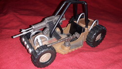 Retro eredeti LANARD (francia G.I.JOE ) kommandós BUGGY játék autó 17 x 9 cm KATONA  AKCIÓFIGURÁKHOZ