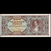 Magyarország 100.000 Pengő 1945 UNC