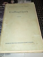Hegyaljai Kiss Géza Csillagtüzek című kötete