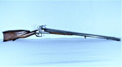 KÜLÖNLEGES, ANTIK, DUPLACSÖVŰ, ELÖLTÖLTŐS PUSKA, ST. ETIENNE, CA. 1820!!!