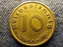 Németország Horogkeresztes 10 birodalmi pfennig 1938 A