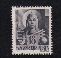 1943 Hadvezérek 18 fillér Postatiszta Bélyeg