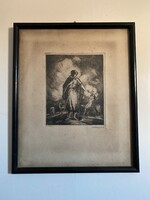 Radványi-Román Károly (1900 - 1957 ) - Pásztorlány .