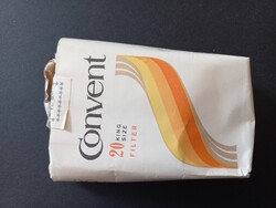 Vintage Convent Bulgartabac Convent 20 king size filter cigaretta külső doboza / csomagolása