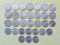 Magyarország 31 db Különböző Érme 10 20 Fillér 1969-1991