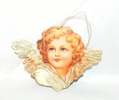 Angyal kemény papír karácsonyfadísz