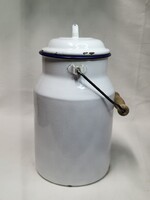 Régi jelzett Bonyhád 2 literes tejes kanna tiszta megkímélt állapotban 25 cm. magas 13 cm. átmérőjű
