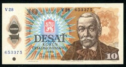 Csehszlovákia 1986 10 Korun / Korona UNC