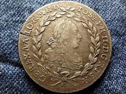 Ausztria II. József (1780-1790) .583 ezüst 20 Krajcár 1778 F