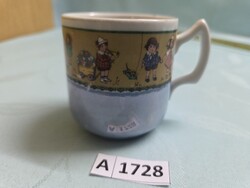 A1728 Czecho Slovakia háború előtti gyerekmintás csésze