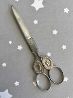 Ferenc József és Sissi olló antik Hoppe S. fiai Solingen szép gyűjteményes darab !