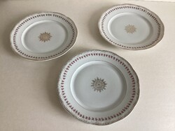 PLS Birodalmi Pleiffer&Lowenstein ‘ Versaille ‘ tányérok .3 darab .
