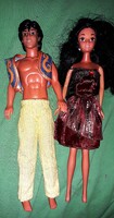 EREDETI SIMBA -DISNEY - ALADDIN -Aladdin és Jázmin BARBIE jellegű játék baba pár a képek szerint B21
