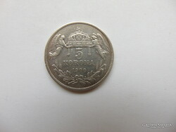 Ferenc József ezüst 5 korona 1900 K.B. 01