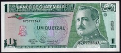 Guatemala 1 quetzal UNC 1990