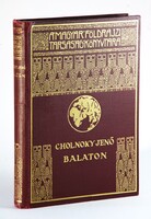 Cholnoky Jenő - Balaton - Szép Különleges darab - Magyar Földrajzi Társaság Könyvtára !!