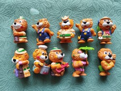 Kinder figura oroszlán 10db/csomag