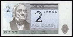 Észtország 2 krooni UNC 2007