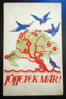 "Jöjjetek már" - irredenta képeslap (Trianon, 1924)