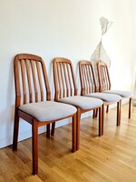 Dán mid-century Dyrlund szék garnitúra (4 db), LV 651