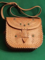Retro bőr sosem használt női táska