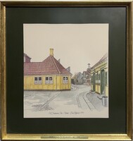Dan Frøjlund (1954- ) Hans Christian Andersen Múzeum (Odense), 1979 - Tatabányára ajándékozva