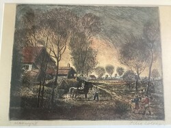 Klie Zoltán ( 1897 - 1992 ) ,  Alkonyat .