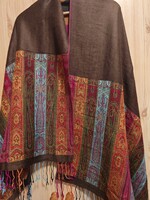 Egyiptomban vásárolt prémium minőségű nagyméretű sál stola különlegesség