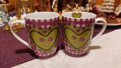 NKD Casa Home szív mintás bögre - 2 darab