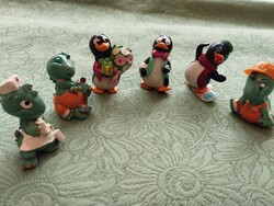 Kinder pingvin,és sárkány figurák 6db/csomag