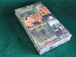 Csatamezők Sztálingrádi csata bontatlan VHS dokumentumfilm (1990-00').