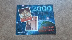 Emlékív 2000 Magyar Millenium **