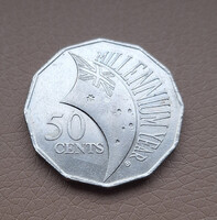 Ausztrália 50 cent, 2000 - Millennium  - Emlékérme