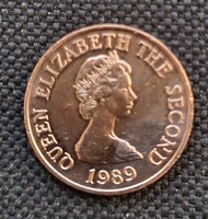 Jersey 1 penny 1989 (RE10)