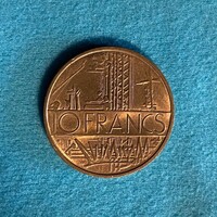 Franciaország - France - 10 franks - 1977 coin - UNC