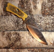 Nagy méretű, vadászkés, tőr. Gyűjteményből. Kés, bicska, tőr, borotva.