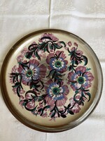 Nagy Győnyőrű kézzel festett GOEBEL kerámia tál, tálca.