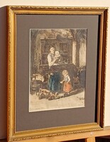 (N) Munkácsy Mihály - Kórusz József : Két család