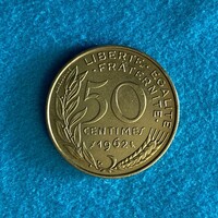 Franciaország - France - 50 centimes - 1962 coin - rare